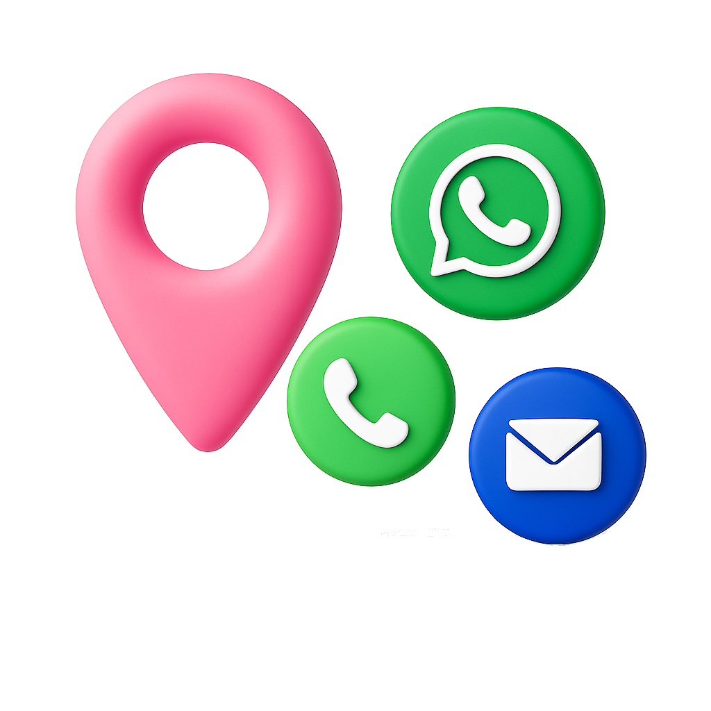 Camión de entregas con ícono de ubicación para servicio courier en Ecuador